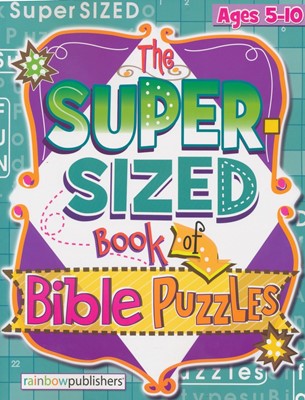 Super Sized Book Bible Puzzles (Paperback)