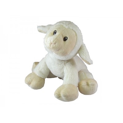 White Plush Lamb With Sound