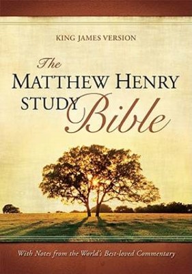 KJV Matthew Henry Study Bible, Indexed (Hard Cover)