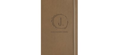 Jesus-Centered Journal, Saddle (Imitation Leather)