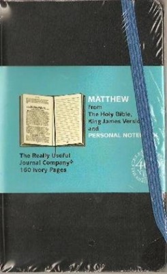 Kjv Gospel Matthew Journal Moleskin (Paperback)