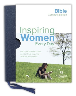 Inspiring Women Every Day Compact Bible (Leather Binding)