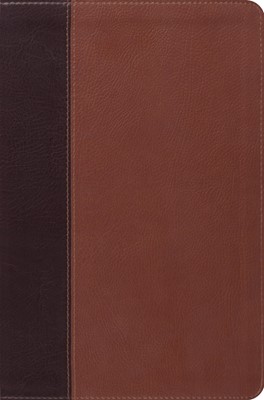 ESV Single Column Legacy Bible Trutone, Brown/Saddle (Imitation Leather)