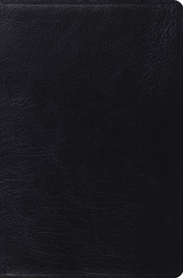 ESV Single Column Legacy Bible (Black) (Leather Binding)