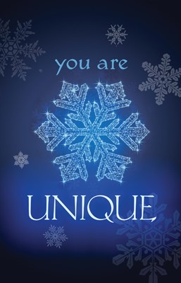 You Are Unique (Pack Of 25) (Tracts)