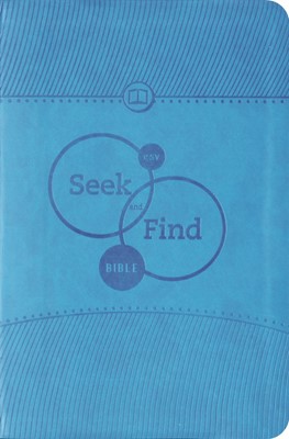 ESV Seek And Find Bible Trutone, Blue (Imitation Leather)