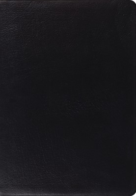 ESV Giant Print Bible (Black) (Leather Binding)