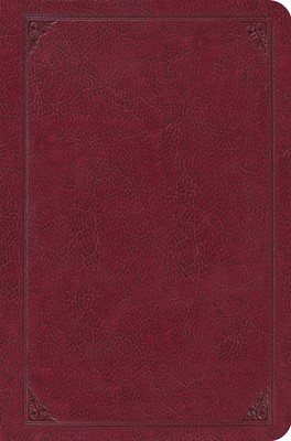 ESV Single Column Legacy Bible Trutone, Burgundy (Imitation Leather)