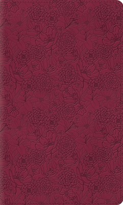 ESV Kid's Thinline Bible, Trutone, Pink Petals (Imitation Leather)