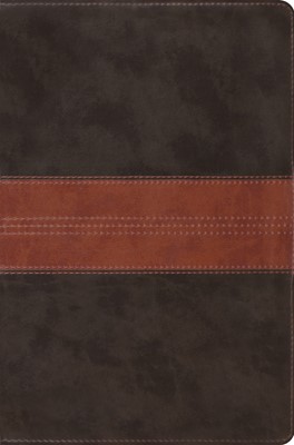 ESV Single Column Legacy Bible Trutone, Forest/Tan (Imitation Leather)