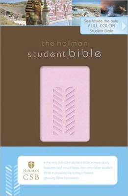 The HCSB Student Bible, Pink (Imitation Leather)