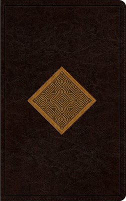 ESV Thinline Bible, Trutone, Brown/Goldenrod (Imitation Leather)