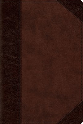 ESV Reader's Bible, Trutone, Brown/Walnut, Portfolio Design (Imitation Leather)