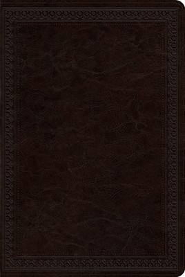 ESV Single Column Heritage Bible, Trutone, Deep Brown (Imitation Leather)