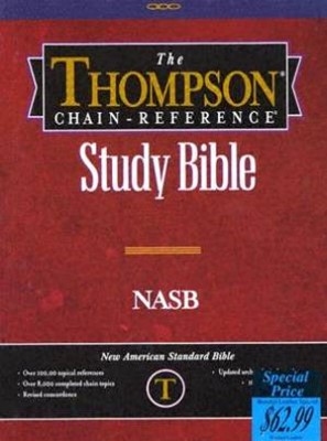 NASB Thompson Chain-Reference Bible (Bonded Leather)