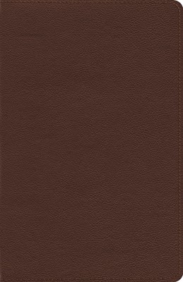 ESV Heirloom Thinline Bible, Calfskin, Brown (Genuine Leather)