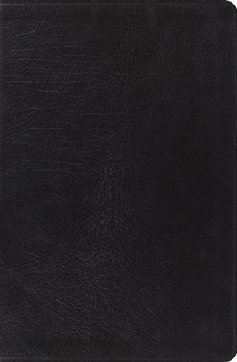 ESV Verse-By-Verse Reference Bible (Black) (Leather Binding)