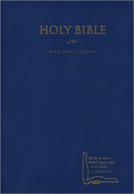 Kjv Drill Bible, Blue Hardcover (Hard Cover)