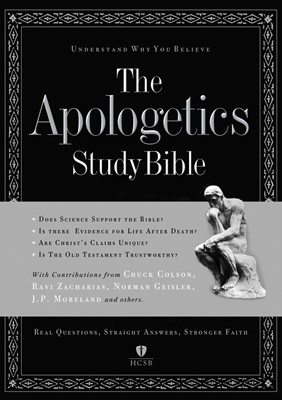 HCSB The Apologetics Study Bible (Hard Cover)