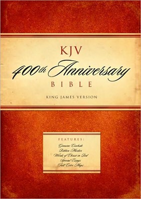 KJV 400th Anniversary Bible, Black (Leather Binding)