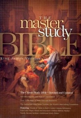 Kjv Master Study Bible, Burgundy Hardcover (Hard Cover)