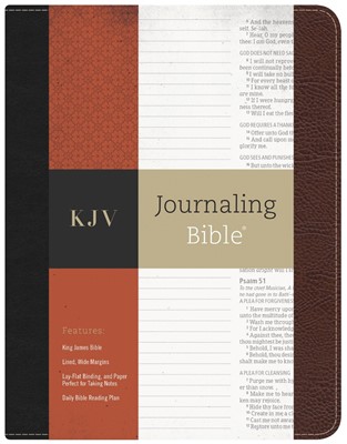 KJV Journaling Bible® (Bonded Leather)