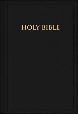 Kjv Pew Bible (Black Hardcover) (Hard Cover)