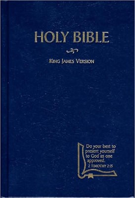 KJV Drill Bible Blue (Hard Cover)