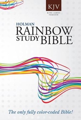 Kjv Rainbow Study Bible, Trade Paper (Paperback)
