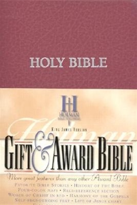 Kjv Gift & Award Bible, Burgundy Imitation Leather (Imitation Leather)