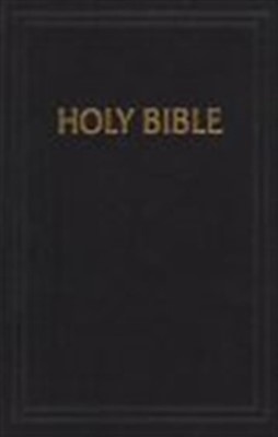 Kjv Pew Bible, Black Hardcover (Hard Cover)