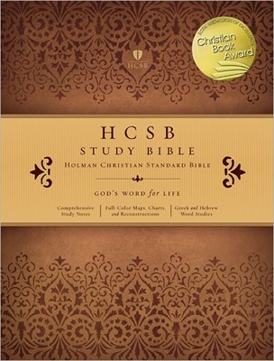 HCSB Study Bible, Mantova Brown Leathertouch (Imitation Leather)