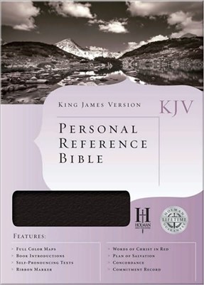 KJV Personal Reference Bible, Black Bonded Leather (Bonded Leather)