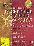 HCSB Pocket-Size Bible Classic Edition - British Tan (Bonded Leather)