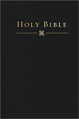 HCSB Pew Bible, Black Printed Hardcover (Hard Cover)