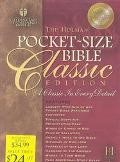 HCSB Pocket-Size Bible Classic Edition - Burgundy (Bonded Leather)
