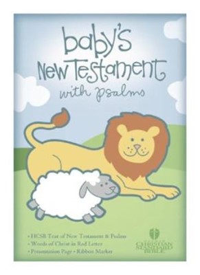 HCSB Baby's New Testament With Psalms, Pink (Imitation Leather)