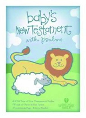 HCSB Baby's New Testament With Psalms, White (Imitation Leather)