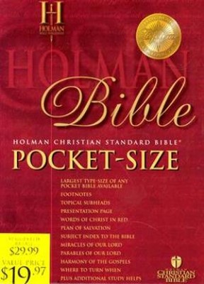 HCSB Pocket-Size Bible (Bonded Leather)