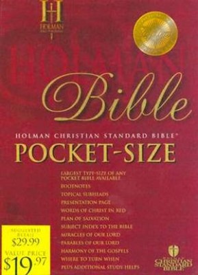 HCSB Pocket-Size Bible (Bonded Leather)
