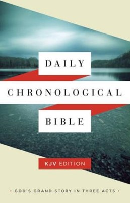 KJV Daily Chronological Bible Hardcover (Hard Cover)
