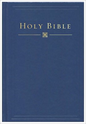 HCSB Pew Bible, Blue Hardcover (Hard Cover)