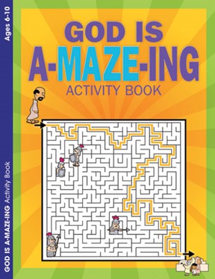 God is A-Maze-ing Activity Book (Paperback)
