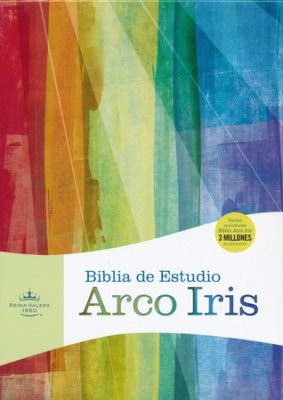 RVR 1960 Biblia de Estudio Arco Iris, negro imitación piel (Imitation Leather)