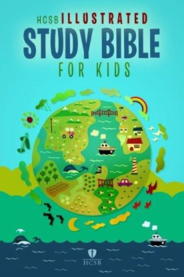 HCSB Illustrated Study Bible For Kids, Printed Hardcover (Hard Cover)