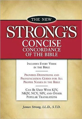 New Strong's Concise Concordance of the Bible (Paperback)