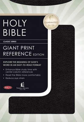 NKJV Center-Column Reference Bible (Bonded Leather)