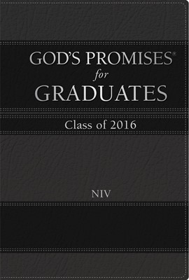 God's Promises For Graduates: Class Of 2016 - Black (Hard Cover)