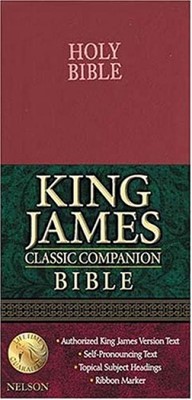 KJV Checkbook Bible (Bonded Leather)