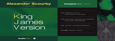 KJV Scourby Complete Bible Audio CD (CD-Audio)